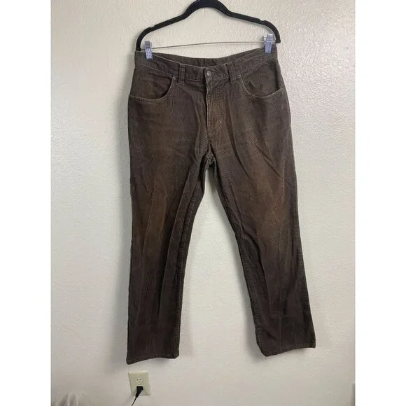 Patagonia Organic Cotton Brown Corduroy Pants Men size 33 Classic 31" - Picture 1 of 16